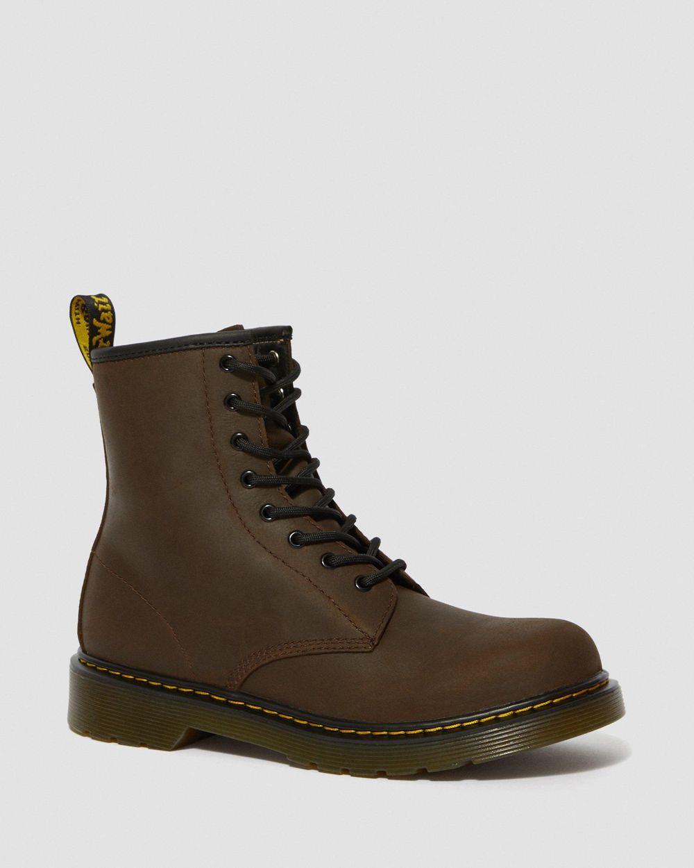 Dr Martens 1460 Faux Fur Lined Šnurovacie Topánkylar Detske ( Tmavo Hnede ) SK 319-ZFSLWM